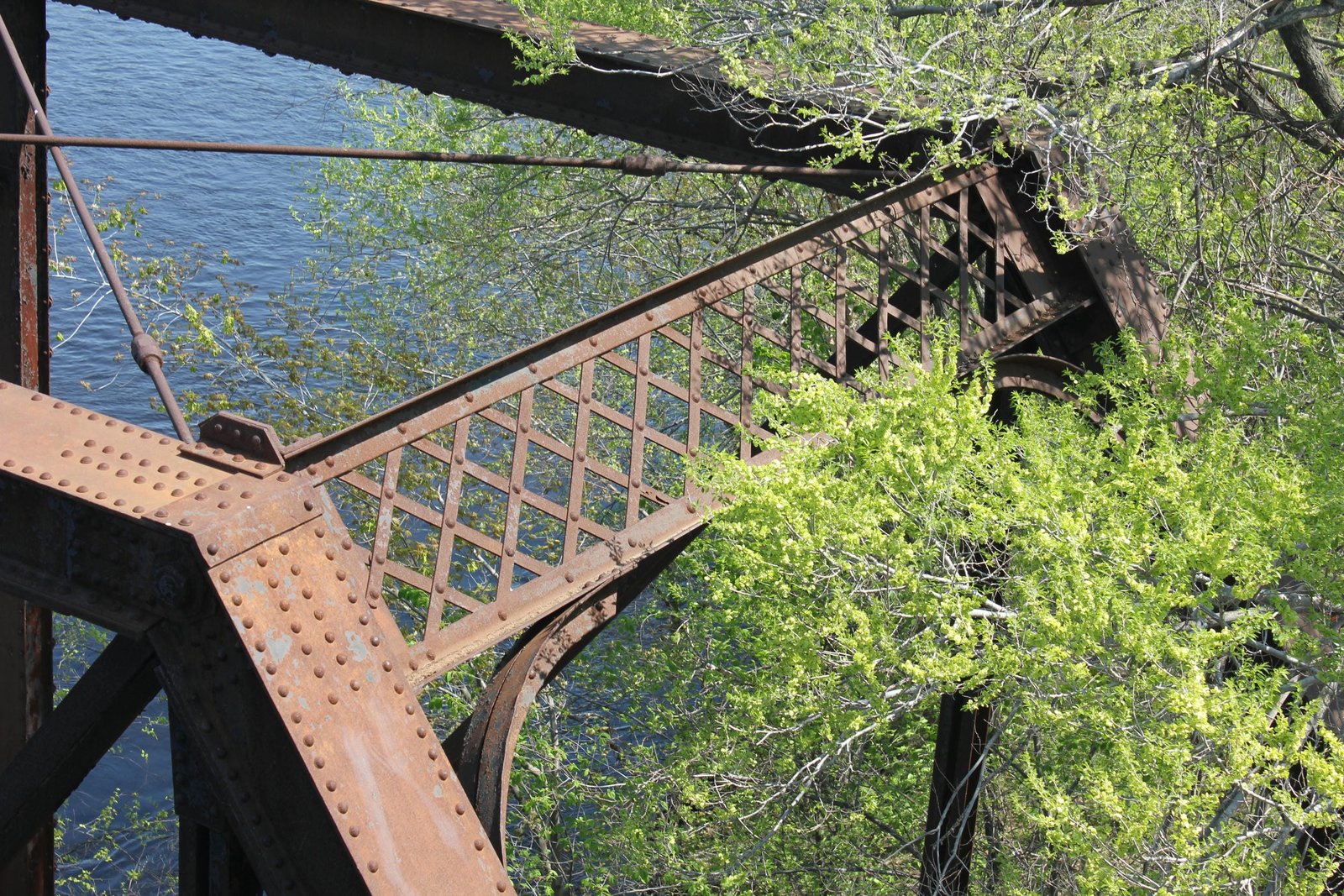 Portal bracing, south span (span #1)